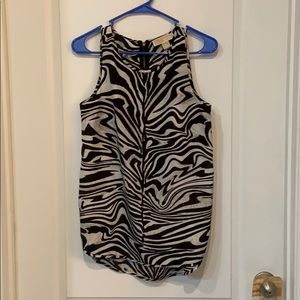 Michael Kors Zebra print top.